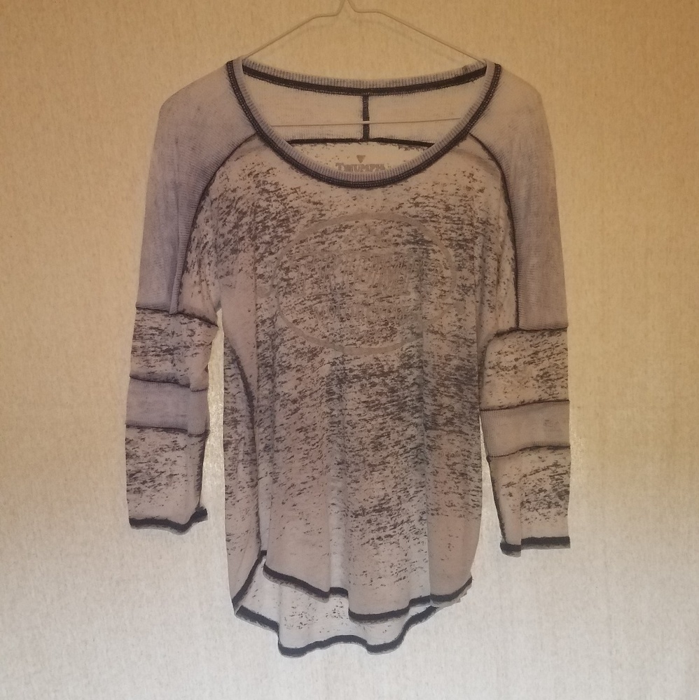 Triumph Motorcycles Lucky Brand Distressed Shirt